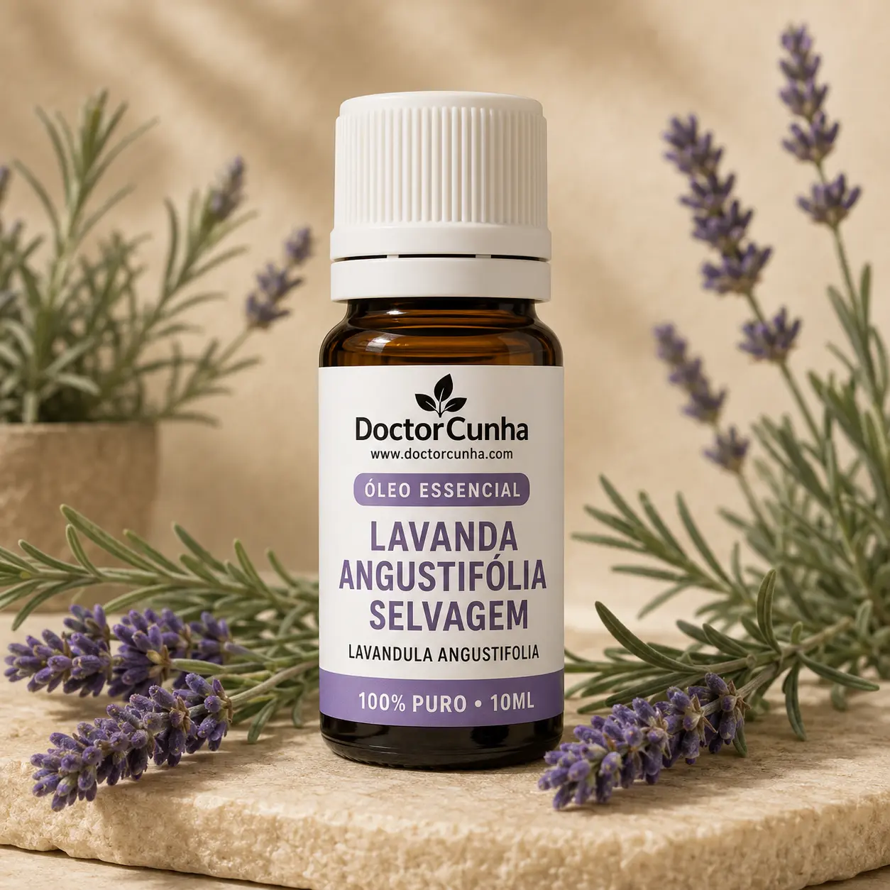 Óleo Essencial de Lavanda Angustifólia Selvagem