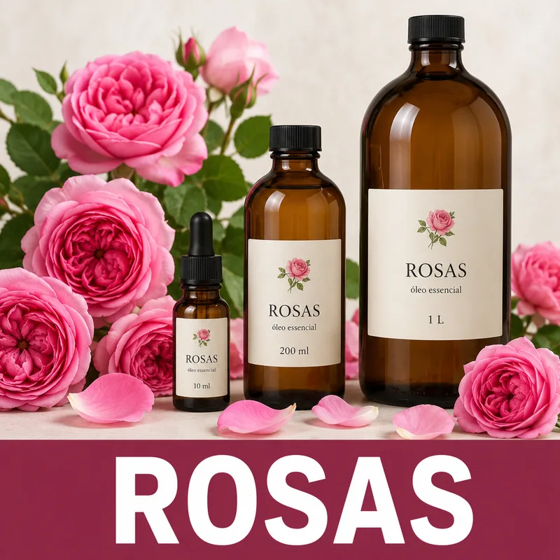 Óleo essencial de Rosas