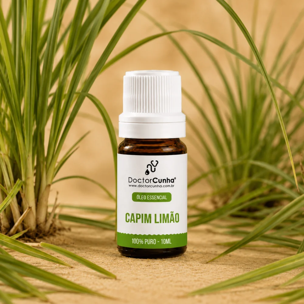 Óleo Essencial de Capim Limão (Lemongrass)