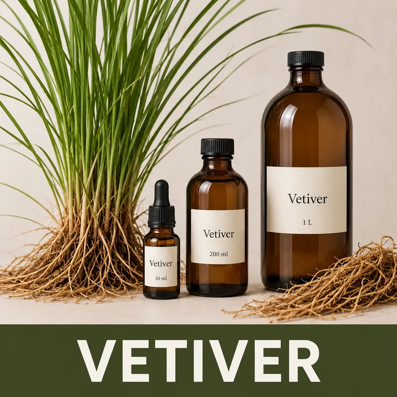 Óleo essencial de Vetiver