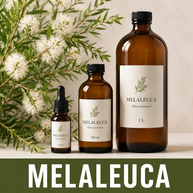 Óleo essencial de Melaleuca